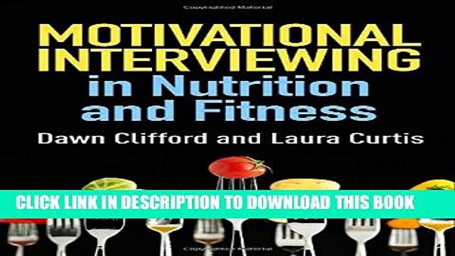 [PDF] Motivational Interviewing in Nutrition and Fitness (Applications of Motivational