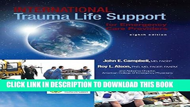 [PDF] International Trauma Life Support for Emergency Care Providers (8th Edition) Full Colection