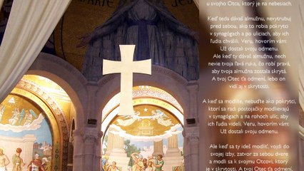 Nie, aby ľudia zbadali Mt 6,1-6.16-18