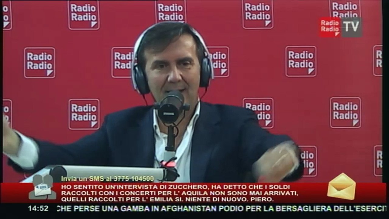 Radio Radio lo Sport - Sergio Pirozzi (Sindaco di Amatrice) - 19 settembre 2016