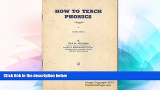 Big Deals  How to teach phonics  Best Seller Books Most Wanted