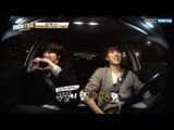 (Showtime INFINITE EP.1) Infinite members give love's heart or kiss to sungyeol