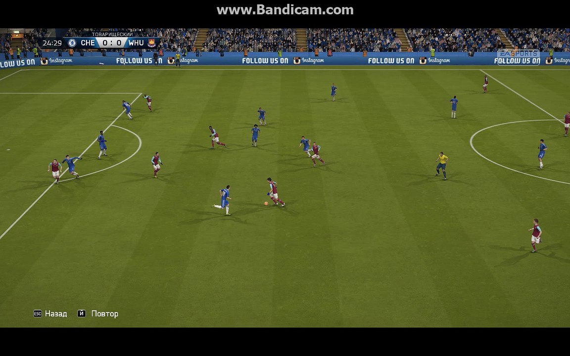 BPL 20 Тур. Челси - Вест Хэм. Oscar, 25'