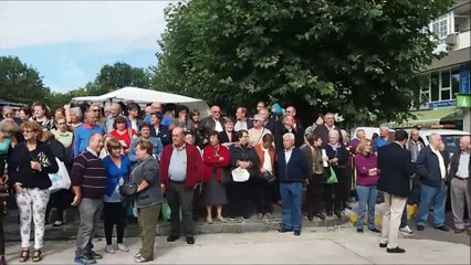 Mariano Rajoy en Santa Comba