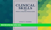 Big Deals  Clinical Skills For Speech-Language Pathologists: Practical Applications  Free Full