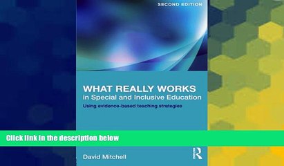 Big Deals  What Really Works in Special and Inclusive Education: Using evidence-based teaching