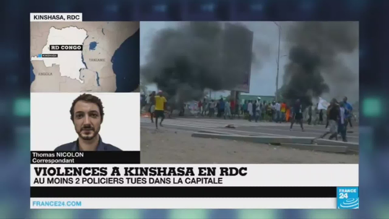 RD Congo : violences meurtrières avant une manifestation anti-Kabila à Kinshasa