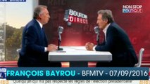 Emmanuel Macron - Autoroutes : François Bayrou plaide pour 