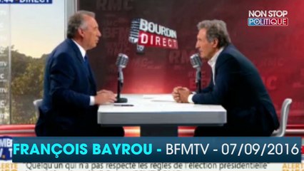 Emmanuel Macron - Autoroutes : François Bayrou plaide pour "une séparation de l’Etat et de l’argent"