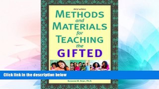 Big Deals  Methods And Materials For Teaching The Gifted  Best Seller Books Best Seller