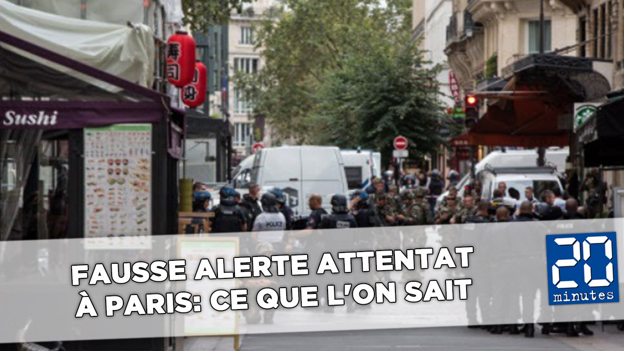 Fausse alerte attentat à Paris: Ce que l'on sait