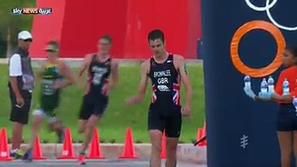 Triathlon - L'Anglais Brownlee s'écroule à 300 m de la ligne et perd le titre