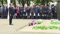 Hollande, friends and relatives honor victims of terrorism