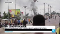 DR Congo: fierce clashes between protesters and security forces, 3 policemen killed in Kinshasa