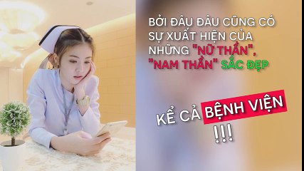 Y tá nào cũng xinh thế này thì chắc chàng trai nào cũng thích... được ốm!