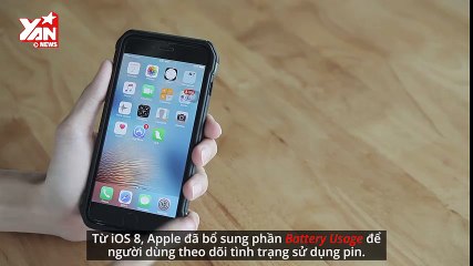 [CÔNG NGHỆ] Tiết kiệm pin trên iPhone iPad