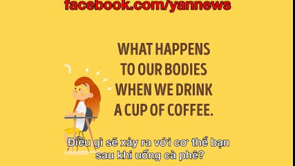 Điều gì sẽ xảy ra trong cơ thể khii bạn uống một cốc cà phê?