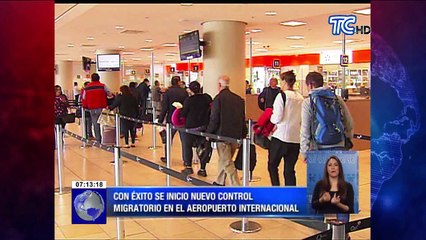 Viajeros no tuvieron que presentar la tarjeta Andina de migración