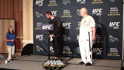 UFC 203 Weigh-Ins: CM Punk Makes Weight