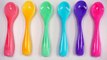 Rainbow Spoon Milk Jelly Colors Bent Spoon Pudding Recipe