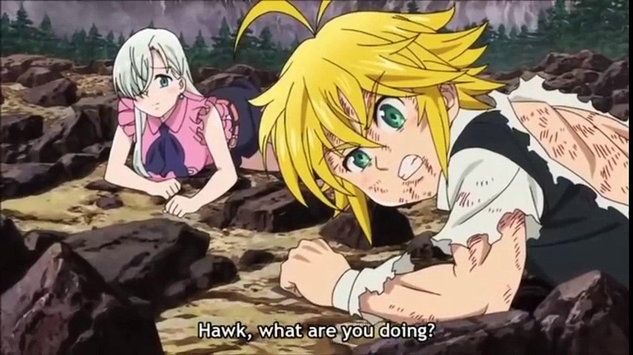 The Seven Deadly Sins (Nanatsu no Taizai) - Hawk Death Scene Vs. Hendrickson