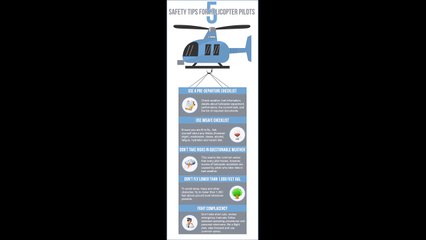Helicopter Pilots - 5 Important Safety Tips