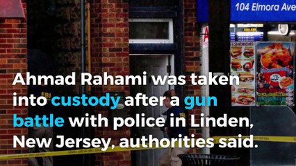 NY, NJ bombing suspect in custody after shootout