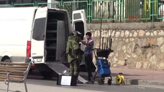 İzmit Fünye ile Patlatılan Çantadan Kadın Kıyafetleri Çıktı