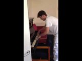 Decorator Shows Off Hidden Piano Talents
