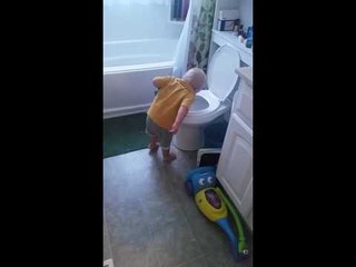 Toddler Makes Fun of His Mommy's Morning Sickness