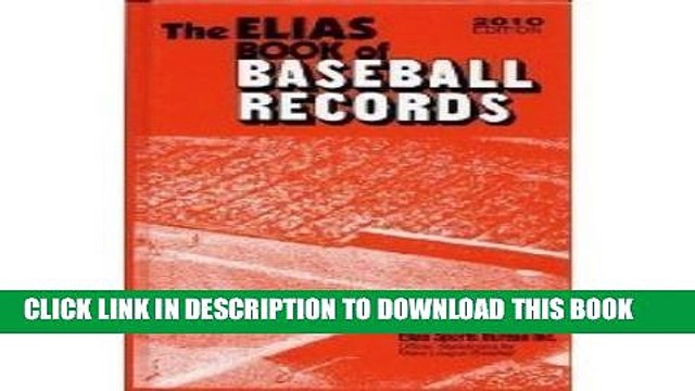 [PDF] The Elias Book of Baseball Records: Major League Baseball Records, World Series Records,