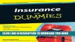 New Book Insurance for Dummies