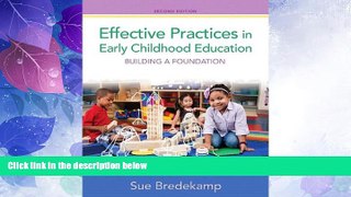 Big Deals  Effective Practices in Early Childhood Education: Building a Foundation (2nd Edition)