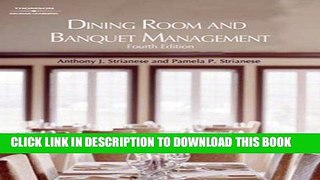 New Book Dining Room and Banquet Management