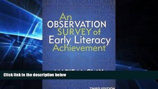 Big Deals  An Observation Survey of Early Literacy Achievement, Third Edition  Free Full Read Most