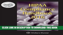 Collection Book HIPAA Compliance Handbook, 2016 Edition