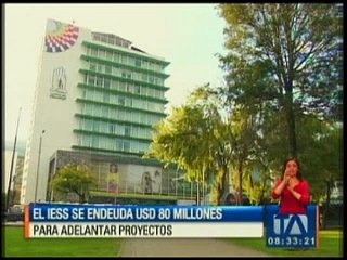 El IESS se endeuda USD 80 millones para adelantar proyectos