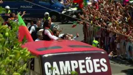 Pritje madhështore për kampionët e Europianit në Lisbonë - Top Channel Albania - News - Lajme