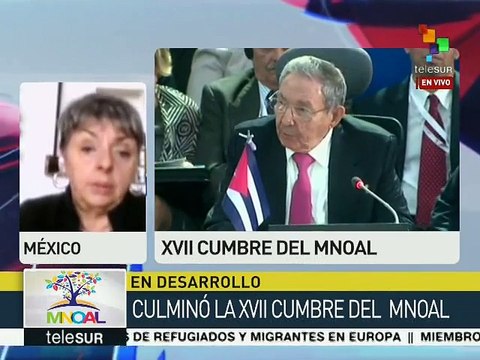Ceceña: MNOAL debe independizarse del sistema financiero de potencias