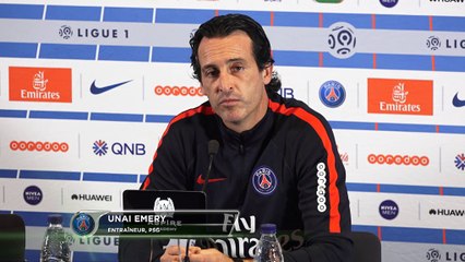 PSG - Emery : "Nous avons besoin du soutien de tous les supporters"