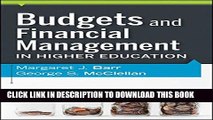 Collection Book Budgets and Financial Management in Higher Education