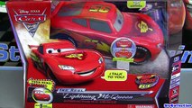Interactive Lightning McQueen Cars 2 Air Hogs Real Talking Toy Disney Pixar Review Blucollection