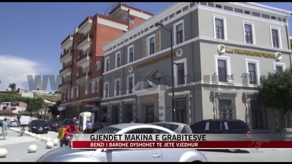 Gjendet makina e grabitësve në Vlorë - News, Lajme - Vizion Plus
