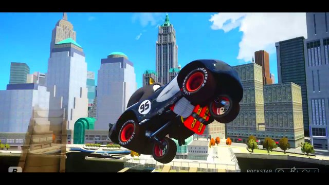 Shadow Sonic & Dark Sonic Nursery Rhymes Playtime w/ fly Lightning McQueen cars