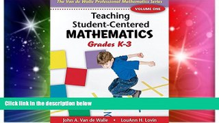 Big Deals  Teaching Student-Centered Mathematics: Grades K-3  Free Full Read Best Seller