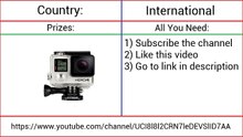 GIVEAWAY LINK IN DESCRIPTION &. [CLOSE] GoPro Hero 4   International Giveaway