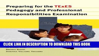 New Book Preparing for the TExES Pedagogy and Professional Responsibilities Examination
