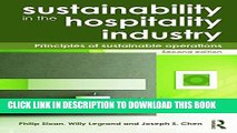 Collection Book Sustainability in the Hospitality Industry 2nd Ed: Principles of Sustainable