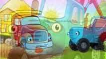 ГРУЗОВИК И БУЛЬДОЗЕР - Сказка 2 - Синий трактор развивающая сказка про рабочие машины для детей