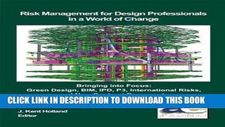 New Book Risk Management for Design Professionals in a World of Change